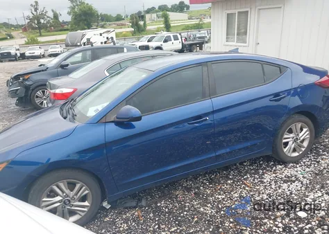 2019 Hyundai Elantra Sel из США, поврежденный, VIN 5NPD84LF4KH486982